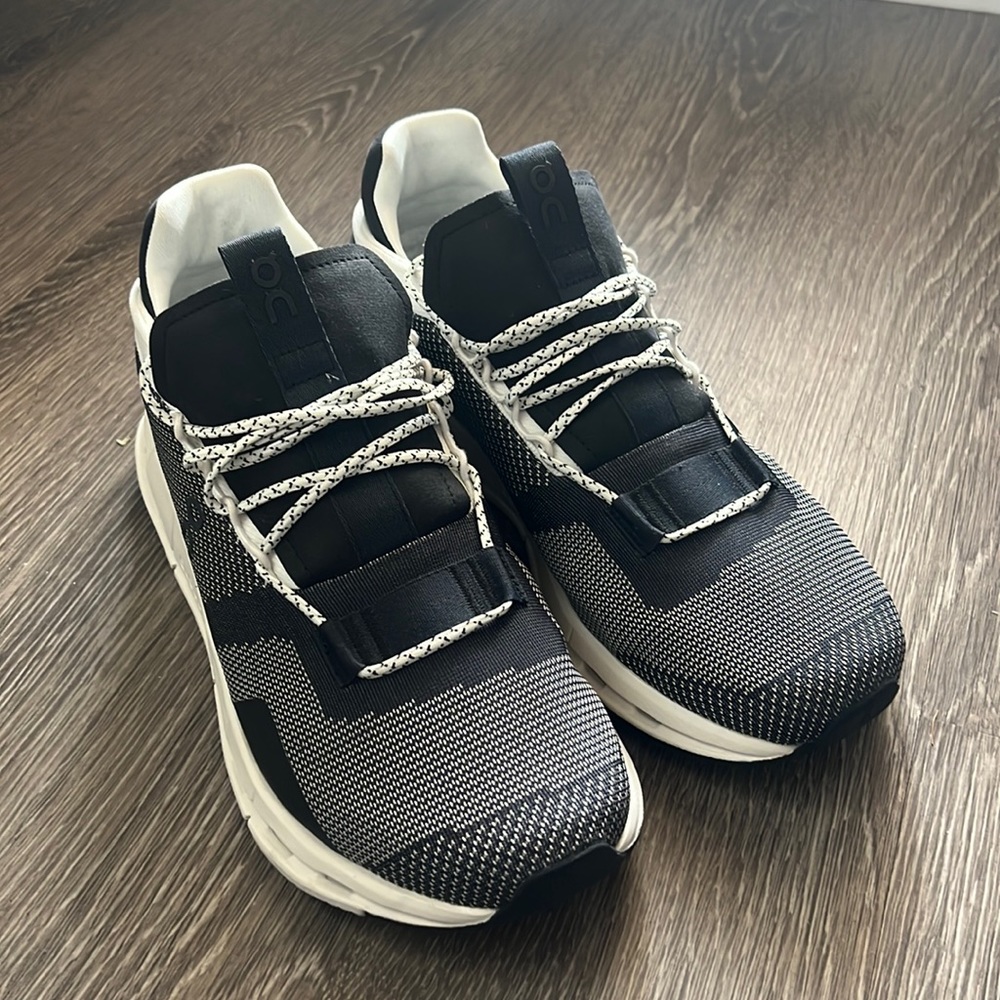 On cloud shoes
